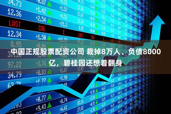 中国正规股票配资公司 裁掉8万人、负债8000亿，碧桂园还想着翻身
